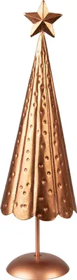 Produktbild von Clayre & Eef Weihnachtsdekoration Weihnachtsbaum 38 cm Kupferfarbig Eisen