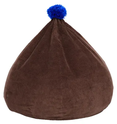 Produktbild von OYOY MINI Corduroy Beanbag M107220 Sitzsack Pouf Chocolate 100% Baumwolle Kinderzimmer Beanbag skandinavisch braun