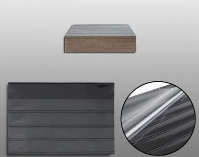 Produktbild von Prophila Collection 100 A6 Einsteckkarten mit Schutzfolie