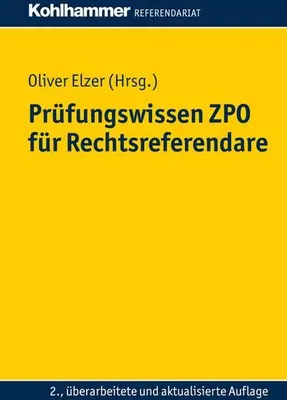 Produktbild von Prüfungswissen ZPO für Rechtsreferendare