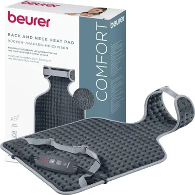 Productafbeelding van Beurer HK 64 verwarmingskussen, kleur: grijs