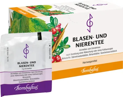Obrázek produktu pro Bombastus Čaj z močového měchýře a ledvin, 20 ks. Filtrační sáček