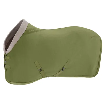 Produktbild von Eskadron Platinum Abschwitzdecke " ACRYLIC " mit Teddyfleece - Unterseite und Kragen Größe - 155cm Farbe - moss green