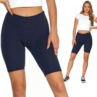 Obrázek produktu pro Krátké legíny Vysoký stav Krycí Hladké Pohodlné MORAJ L/XL