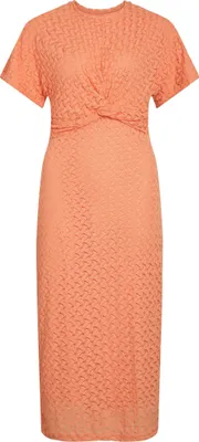 Produktbild von VILA Kurzarm Midikleid mit Knotendetail und Textur Größe: M