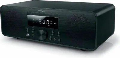 Produktbild von Muse M-880 FBC, Heim-Audio-Mikrosystem, Schwarz, 1 Disks, 80 W, FM, PLL, LED