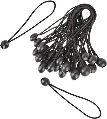 Zdjęcie produktu dla Gumowe liny bungee o długości 30 metrów, o średnicy 20 cm, do użytku w namiocie, pawilonie, ogrodzie – do mocowania ogrodzeń, szklarni, osłon przyczep