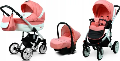 Image de BabyLux® Lilly | Ensemble pour chat 3-en-1 | Dahlia | Combinaison de chat | Ensemble pour chat | Buggy + Bab