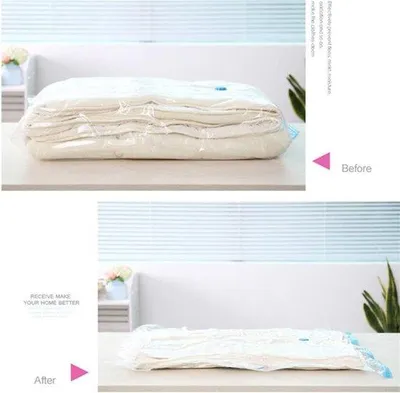 Produktbild von Famanu Vakuum Aufbewahrungsbeutel für Kleidung - 10 Stück 30 x 40 cm