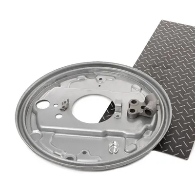 Produktbild von RIDEX Spritzblech Bremsscheibe für VW TRANSPORTER III Bus Hinten Links 1330S0217 Ankerblech