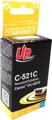 Zdjęcie produktu dla UPrint kompatybilny ink / tusz z CLI521C, C-521C, cyan, 450s, 10ml, z chipem