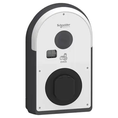 Produktbild von SCHNEIDER ELECTRIC Wallbox Pro AC T2S Steckdose 6mA 1 Stück