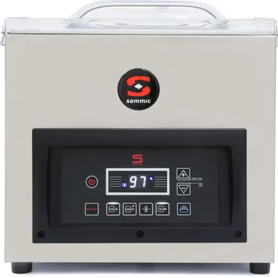 Zdjęcie produktu dla Zgrzewarka Pakowarka Próżniowa Komorowa Do Żywności Se-310 370 W 320 Mm - Sammic 1140628