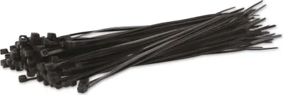 Produktbild von KSS Kabelbinder-Sortiment Polyamid 6.6, schwarz, 203x3,2, UV-beständig, 100 Stück