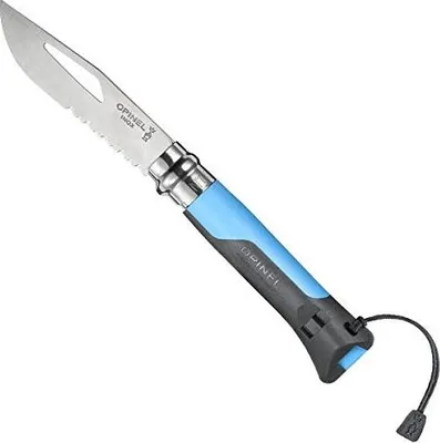 Immagine prodotto di Coltello Opinel No. 8 Outdoor - lunghezza 19,0 cm - RVS - manico in legno