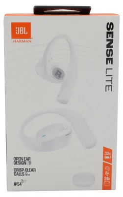 Obrázek produktu pro JBL Sense Lite, Bezdrátový, 20 - 20000 Hz, Hovory/hudba, 83,5 g, Sluchátka s mikrofonem, Bílá
