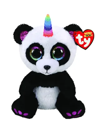 Image de Ty Beanie Boos Panda Cuddly Paris 24 cm