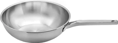 Produktbild von Wokpfanne 5-lagig aus Edelstahl, 28 cm - Cookai