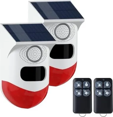 Produktbild von Yasorn Smart Motion Detector Alarm, Bewegungssensor mit Fernbedienung, 120dB IR Erfassungsbereich 12m/110°, (WiFi 2.4GHz) Kompatibel Tuya Smart/Smart