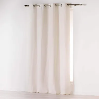 Immagine prodotto di Tenda interna con passanti - Microfibra - Tinta unita - Poliestere - Colore naturale