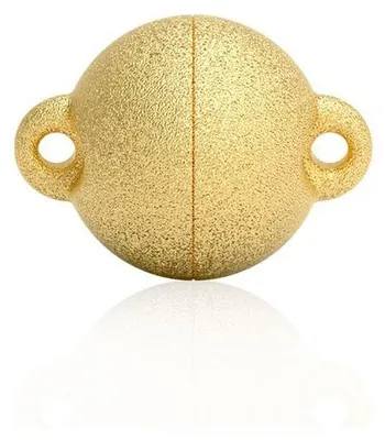 Productafbeelding van Luna-Pearls - 667.0610 - Sieradensluiting - Dames - 925er Zilver ve Roségouduld - 10mm