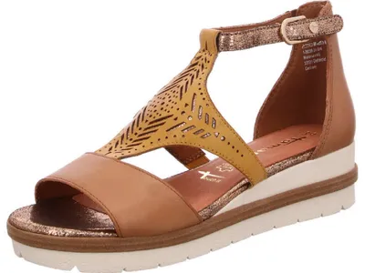 Immagine prodotto di Tamaris sandali con plateau da donna Marrone