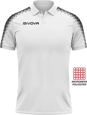 Produktbild von Poloshirt Givova Polo Club Weiß Weiß 2xl - XXL