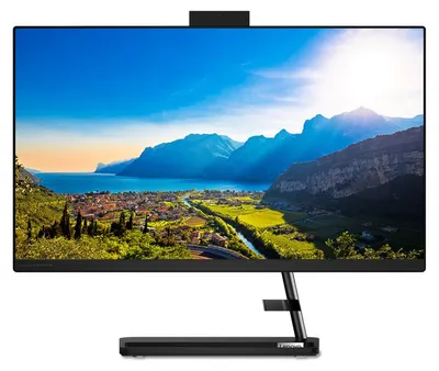 Produktbild von Lenovo IdeaCentre 3 AMD Ryzen™ 3 60,5 cm (23.8 Zoll) 1920 x 1080 Pixel 8 GB DDR4-SDRAM 512 GB SSD All-in-One-PC Windows 11 Home Wi-Fi 6 (802.11ax) Schwarz