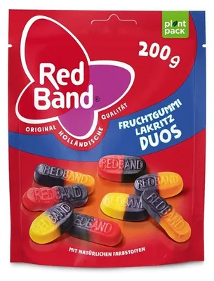 Immagine prodotto di Red Band Fruchtgummi Lakritz Duos