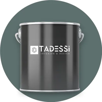 Produktbild von TADESSI Wandfarbe Grün - Smaragd - abwaschbare Innenfarbe matt - Dispersionsfarbe - Geruchsarm und Lösemittelfrei - 2,5 Liter Gebinde