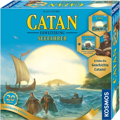 Produktbild von Kosmos Catan - Seefahrer Jubiläums-Edition 3 - 4  Spieler 692896