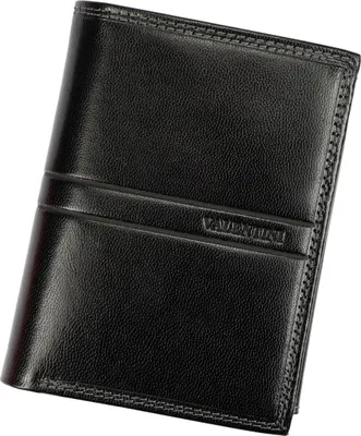 Image de Grand portefeuille en cuir surdimensionné de Valentini pour homme.