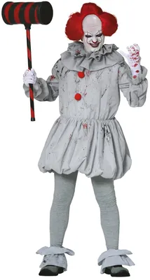 Imagen del producto de Disfraz de payaso para hombre, talla: L