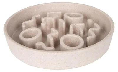 Zdjęcie produktu dla Miska do powolnego karmienia Bamboo Cat District 70 – średnica 13,5 cm – kolor Merengue