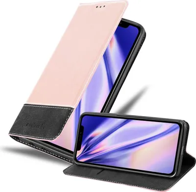 Obrázek produktu pro Cadorabo pouzdro pro Apple iPhone 11 Protective Case in Pink SHandy Case Pouzdro na knihu Kryt z umělé kůže
