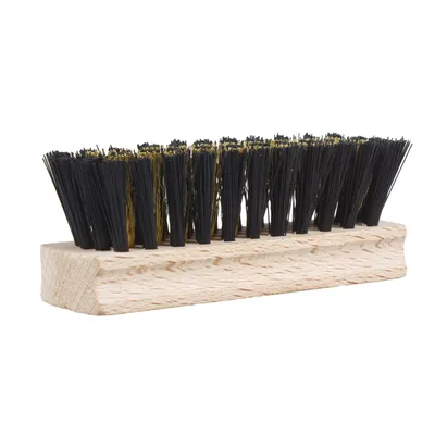 Image de Brosse à daim en bois de hêtre incisé avec fil en laiton 047/26