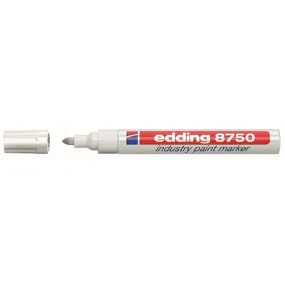 Produktbild von Edding Industrie-Lackmarker, weiß, No. 8750