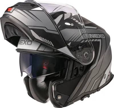 Produktbild von Nexo Klapphelm Comfort II mit Klarvisier, Sonnenblende, ECE 22/05
