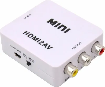 Produktbild von MMOBIEL HDMI Converter zu AV / RCA – inkl. HDMI- und AV-Kabel – 1080p Full HD