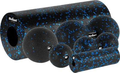 Productafbeelding van Rebel RBA-3054-S6 Set ACTIVE-massagerollers, 6 stuks, zwartblauw