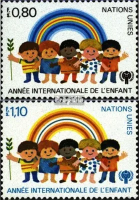 Produktbild von Briefmarken UNO - Genf 1979 Mi 83-84 (kompl.Ausg.) postfrisch Jahr des Kindes