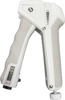 Produktbild von Griffkrafttrainer mit Zähler, 10–120 kg verstellbar, für Männer und Frauen, Unterarmtrainer, Handgriffkraft-Stärker, Fitnessgerät