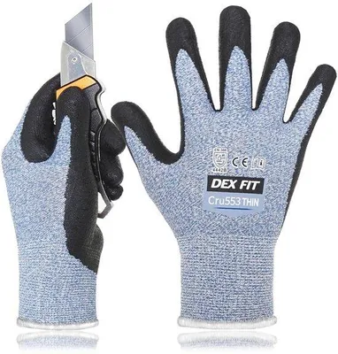 Imagen del producto de Guantes delgados y resistentes al corte, con agarre firme, para trabajos de precisión