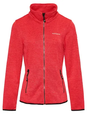 Produktbild von Nordberg ANDREA Fleeceweste - Damen - Rotmeliert - Größe XL