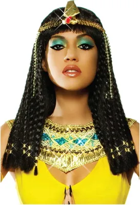 Produktbild von Schwarze Kleopatra Zopf Perücke Deluxe für Ägypterin Kostüme