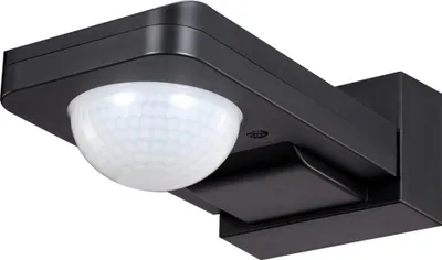 Produktbild von hoftronic Bewegungsmelder PIR 1000W 20m IP65 Schwarz