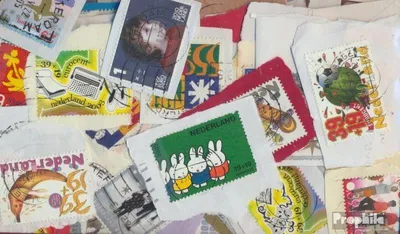 Produktbild von Briefmarken Niederlande 75 Gramm Kiloware gestempelt