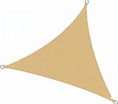 Image de Voile d'ombrage Sol Royal triangulaire 3x3x3m SolVision HS9, sable