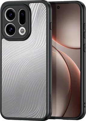 Produktbild von OPPO Find X9 Hülle - Dux Ducis Aimo Series - Transparent TPU Back Cover - Schwarz