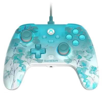 Obrázok produktu pre GameSir T7 Pro Floral, Gamepad, PC, Xbox One S, Xbox One X, Xbox Series S, Xbox Series X, D-pad, Tlačidlo ponuky, Tlačidlo režimu, Analógový/digitálny, Kábel, USB